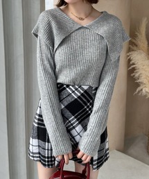 clear | ビックカラーリブニットトップス≪STAY MOTION≫(ニット/セーター)