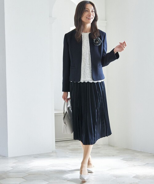 ANY（エニィ）の「【前後着用可】シフォンブラウス（シャツ/ブラウス・レディース・ホワイト系・3/2/1）」の5枚目の写真