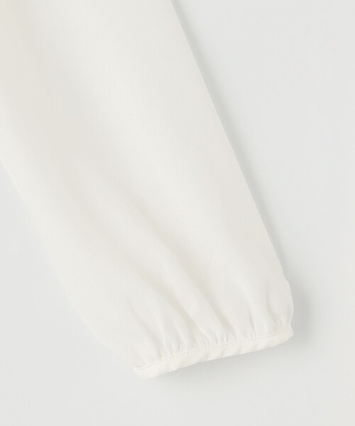 ANY（エニィ）の「【前後着用可】シフォンブラウス（シャツ/ブラウス・レディース・ホワイト系・3/2/1）」の14枚目の写真