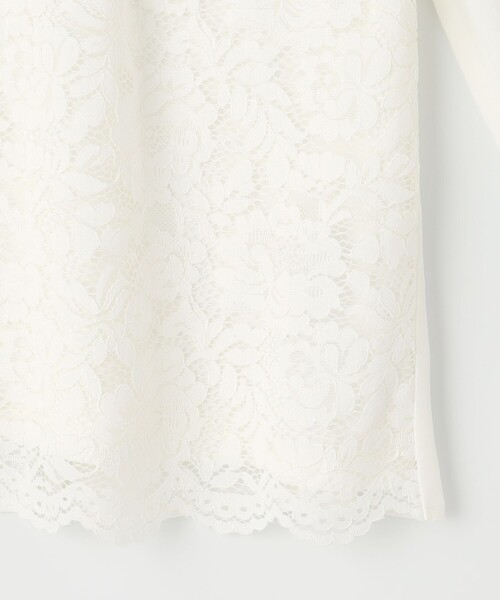 ANY（エニィ）の「【前後着用可】シフォンブラウス（シャツ/ブラウス・レディース・ホワイト系・3/2/1）」の15枚目の写真