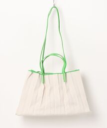 JOSEPH AND STACEY（ジョセフアンドステイシー）の「ラッキープリーツキャンバスコーテッド(L)（ハンドバッグ）」