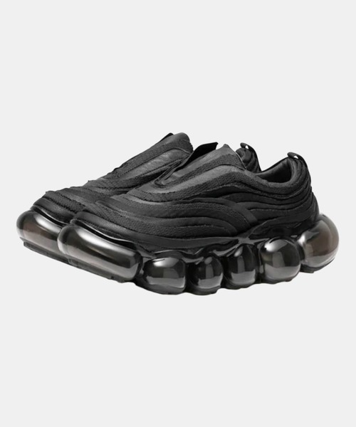 grounds（グラウンズ）の「【grounds】 JEWELRY STRATA BLACK（スニーカー・メンズ・ブラック・39/38/43/42/37/41）」の2枚目の写真