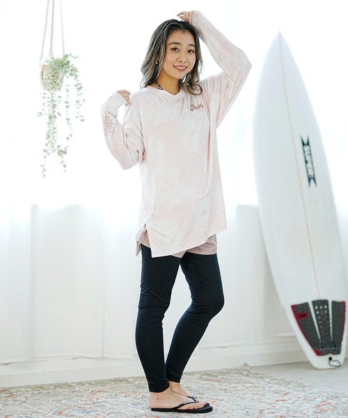 ROXY（ロキシー）の「ROXY/ロキシー 水陸両用 花柄プリント ラッシュ