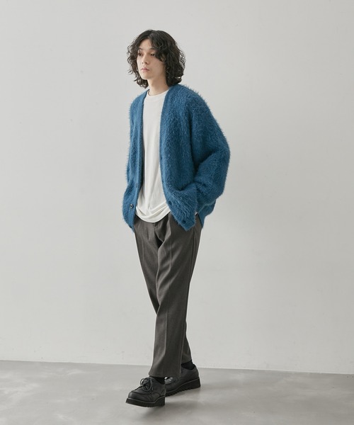  j.n.r.d（ジェー・エヌ・アール・ディー）の「j.n.r.d/起毛TRスリムテーパードパンツ（スラックス・メンズ・キャメル/ダークブラウン/グレー・L/M/LL）」の11枚目の写真