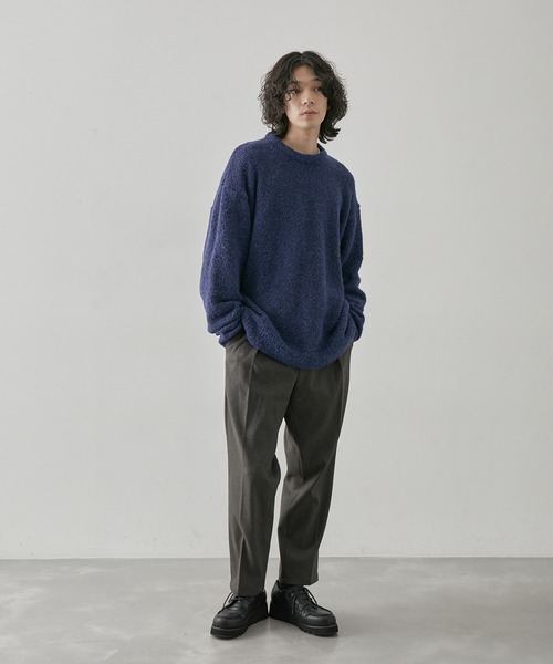  j.n.r.d（ジェー・エヌ・アール・ディー）の「j.n.r.d/起毛TRスリムテーパードパンツ（スラックス・メンズ・キャメル/ダークブラウン/グレー・L/M/LL）」の12枚目の写真