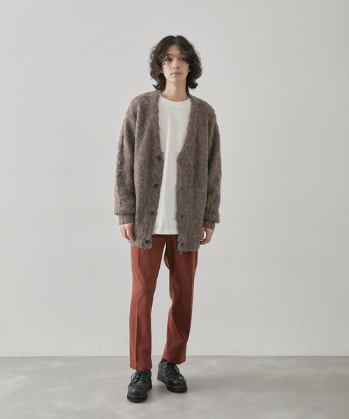  j.n.r.d（ジェー・エヌ・アール・ディー）の「j.n.r.d/起毛TRスリムテーパードパンツ（スラックス・メンズ・キャメル/ダークブラウン/グレー・L/M/LL）」の15枚目の写真