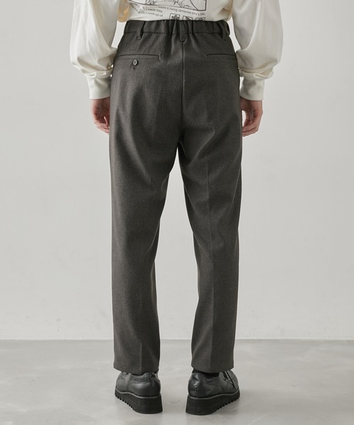  j.n.r.d（ジェー・エヌ・アール・ディー）の「j.n.r.d/起毛TRスリムテーパードパンツ（スラックス・メンズ・キャメル/ダークブラウン/グレー・L/M/LL）」の18枚目の写真