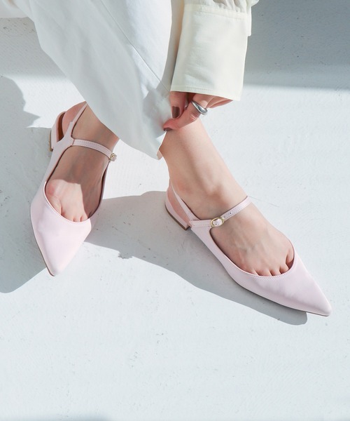 EVOL（イーボル）の「【EVOL】アンクルベルトパンプス IW5359（パンプス・レディース・ピンク/シルバー/ゴールド/ブラック/ライトピンク/ホワイト・22.5cm/23.5cm/24.5cm/23.0cm/24.0cm/25.0cm/22.0cm）」の5枚目の写真