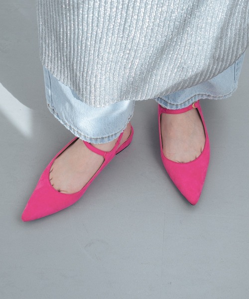 EVOL（イーボル）の「【EVOL】アンクルベルトパンプス IW5359（パンプス・レディース・ピンク/シルバー/ゴールド/ブラック/ライトピンク/ホワイト・22.5cm/23.5cm/24.5cm/23.0cm/24.0cm/25.0cm/22.0cm）」の4枚目の写真