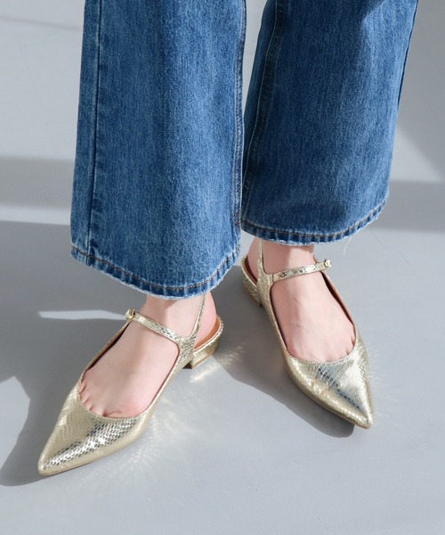 EVOL（イーボル）の「【EVOL】アンクルベルトパンプス IW5359（パンプス・レディース・ピンク/シルバー/ゴールド/ブラック/ライトピンク/ホワイト・22.5cm/23.5cm/24.5cm/23.0cm/24.0cm/25.0cm/22.0cm）」の6枚目の写真