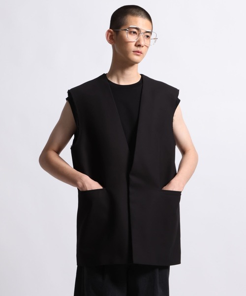 STERNBERG(スタンバーグ)の「STERNBERG/テーラードジレ/991631(ベスト・メンズ・ブラック・MEDIUM/LARGE/SMALL)」の6枚目の写真