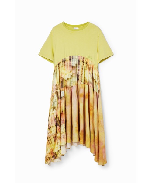 Desigual(デシグアル)の「【Desigual×Collina Strada】ワンピースショートスリーブ(ワンピース・レディース・グリーン・S/M/L)」の5枚目の写真