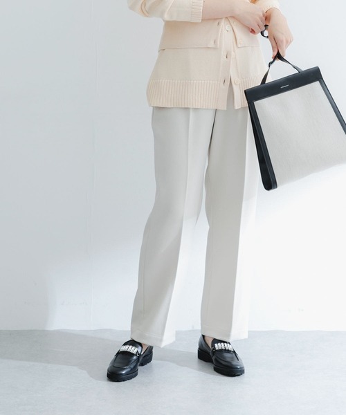 (未使用)Urban Research アーバンリサーチ　XS パンツ セール】ウォッシャブルセンタープレスパンツ（その他パンツ