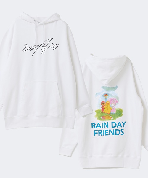 STRAY SHEEP（ストレイシープ）の「【STRAY SHEEP/ストレイシープ】スージー・ズー×STRAY SHEEP パーカー/オーバーサイズバックプリントプルオーバーフーディー（パーカー・レディース・ホワイト系その他2/ホワイト系その他・MEDIUM/LARGE/X-LARGE）」の2枚目の写真