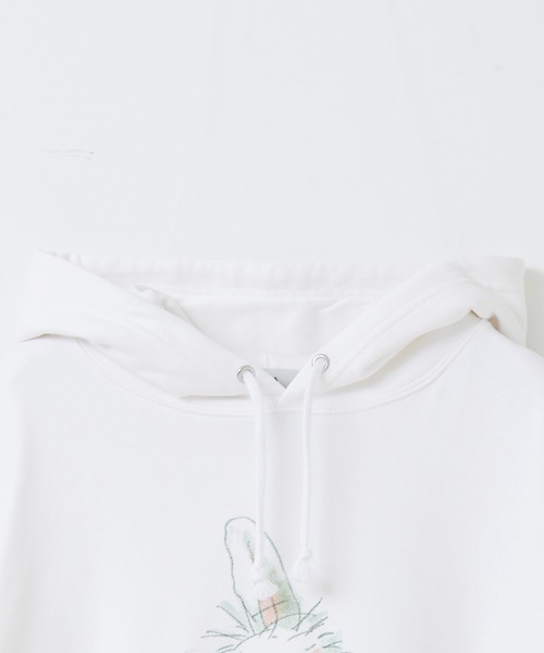 STRAY SHEEP（ストレイシープ）の「【STRAY SHEEP/ストレイシープ】スージー・ズー×STRAY SHEEP パーカー/オーバーサイズバックプリントプルオーバーフーディー（パーカー・レディース・ホワイト系その他2/ホワイト系その他・MEDIUM/LARGE/X-LARGE）」の8枚目の写真