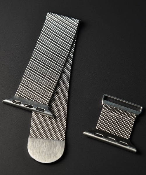 CALIFORNIA OUTFITTERS(カリフォルニア アウトフィッターズ)の「3-12C15 Apple Watch Band アップルウォッチ バンド ベルト(デジタル腕時計・メンズ・シルバー系その他/ブラック/シルバー・40mm/44mm)」の18枚目の写真