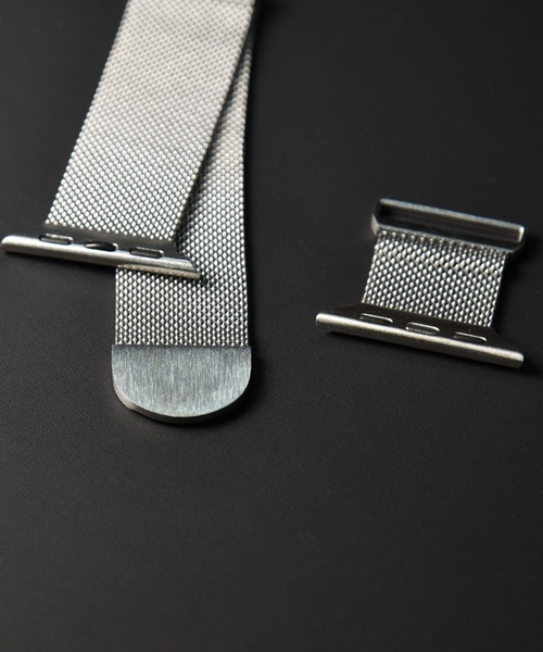 CALIFORNIA OUTFITTERS(カリフォルニア アウトフィッターズ)の「3-12C15 Apple Watch Band アップルウォッチ バンド ベルト(デジタル腕時計・メンズ・シルバー系その他/ブラック/シルバー・40mm/44mm)」の19枚目の写真