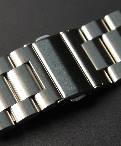 CALIFORNIA OUTFITTERS(カリフォルニア アウトフィッターズ)の「3-12C15 Apple Watch Band アップルウォッチ バンド ベルト(デジタル腕時計・メンズ・シルバー系その他/ブラック/シルバー・40mm/44mm)」の10枚目の写真