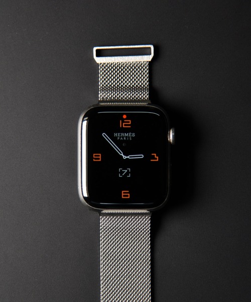 CALIFORNIA OUTFITTERS(カリフォルニア アウトフィッターズ)の「3-12C15 Apple Watch Band アップルウォッチ バンド ベルト(デジタル腕時計・メンズ・シルバー系その他/ブラック/シルバー・40mm/44mm)」の15枚目の写真