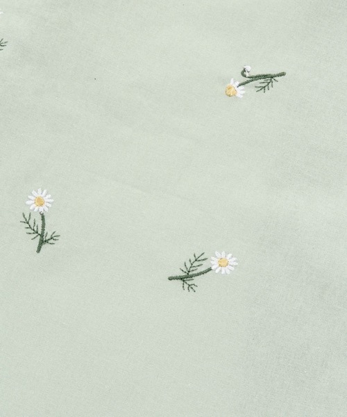 studio CLIP（スタディオクリップ）の「カモミール刺繍H型エプロン（エプロン・レディース・グリーン/ネイビー/ベージュ・FREE）」の9枚目の写真