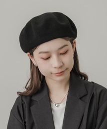 SMELLY | リネンミックスベレー(ハンチング/ベレー帽)