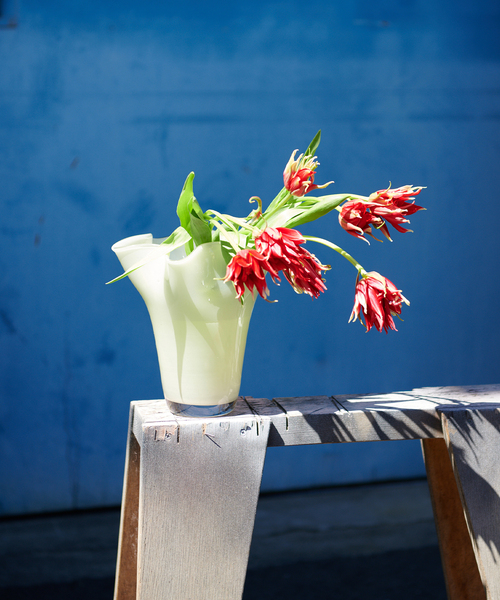 セール】FLOWER VASE WAVY 花器 花瓶 フラワーベース（フラワー