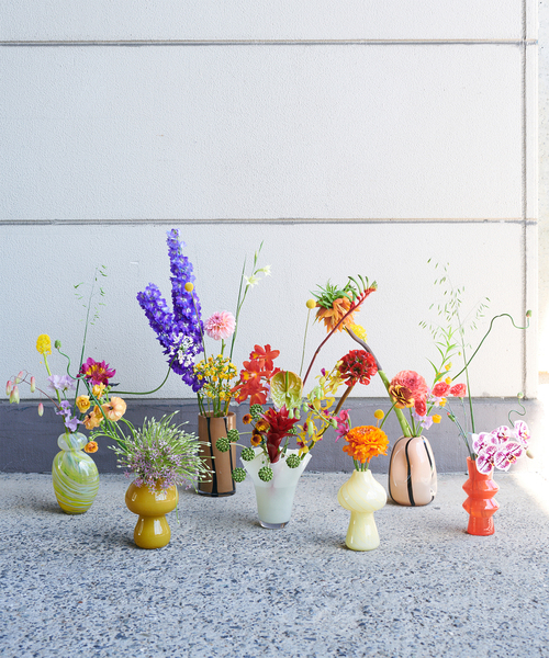 vintage wevy フラワーベース　花瓶 journal standard Furniture｜FLOWER VASE WAVY 花器 花瓶