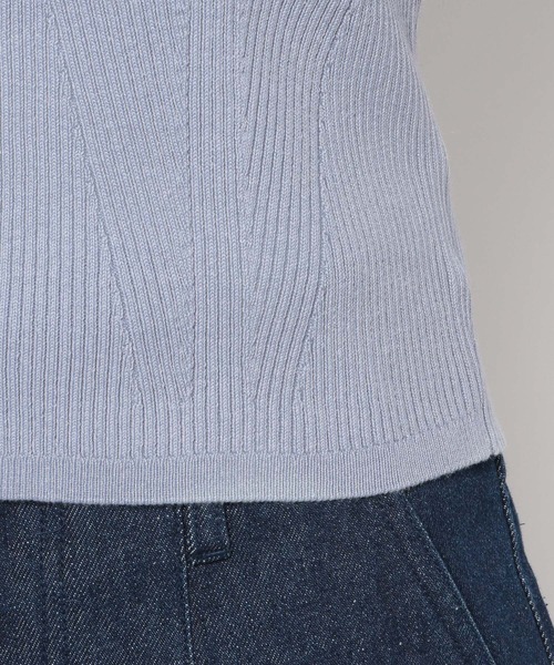 mysty woman（ミスティウーマン）の「フローラルスリーブプルオーバー　109768（ニット/セーター・レディース・アイボリー/モカ/ブルー系その他・FREE）」の17枚目の写真