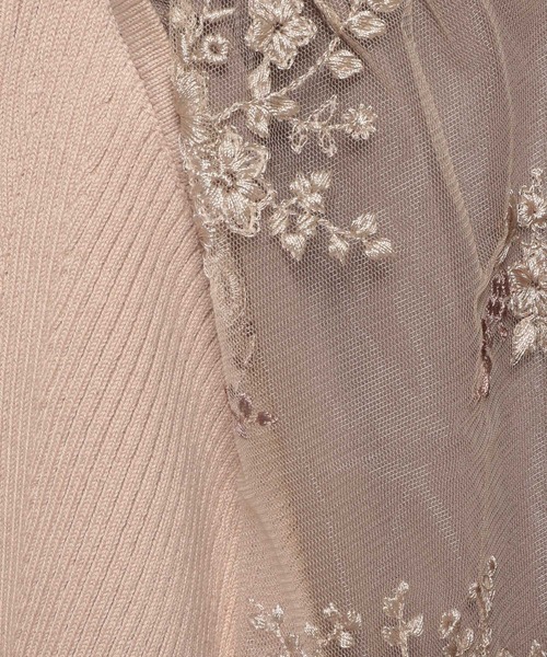 mysty woman（ミスティウーマン）の「フローラルスリーブプルオーバー　109768（ニット/セーター・レディース・アイボリー/モカ/ブルー系その他・FREE）」の19枚目の写真