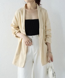 Fizz（フィズ）の「【Fizz/フィズ】　リネンテーラードジャケット（テーラードジャケット）」