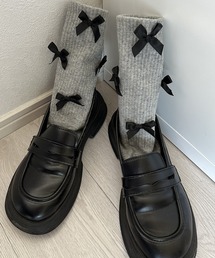 Silly | 【コーデのポイントに!】リボンリブソックス(ソックス/靴下)