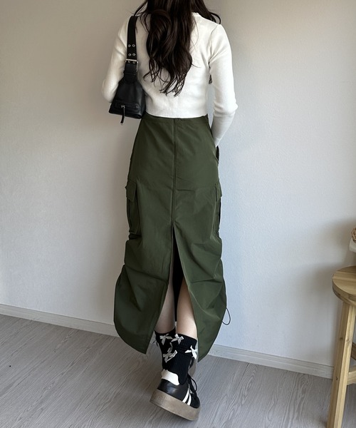 Silly（シリー）の「【コーデのポイントに！】リボンリブソックス（ソックス/靴下・レディース・ホワイト/ブラック/グレー・FREE）」の4枚目の写真