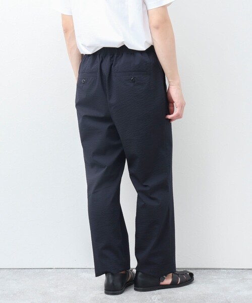 NOLLEY'S goodman(ノーリーズグッドマン)の「《セットアップ対応》【WORK ABOUT】COOLMAX サッカーイージーワイドパンツ(その他パンツ・メンズ・ホワイト系その他/ネイビー・S/M/L)」の15枚目の写真