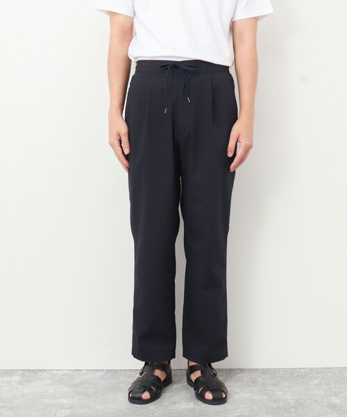 NOLLEY'S goodman(ノーリーズグッドマン)の「《セットアップ対応》【WORK ABOUT】COOLMAX サッカーイージーワイドパンツ(その他パンツ・メンズ・ホワイト系その他/ネイビー・S/M/L)」の18枚目の写真