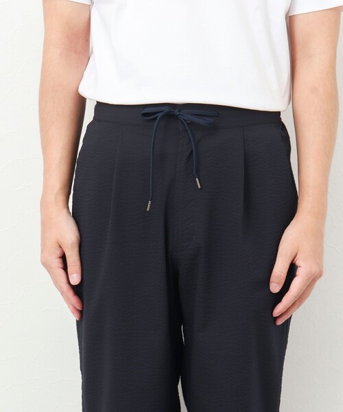 NOLLEY'S goodman(ノーリーズグッドマン)の「《セットアップ対応》【WORK ABOUT】COOLMAX サッカーイージーワイドパンツ(その他パンツ・メンズ・ホワイト系その他/ネイビー・S/M/L)」の21枚目の写真