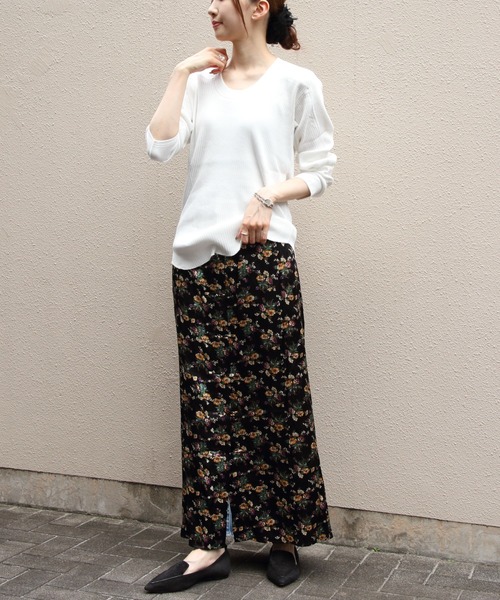 MEYAME/メヤメ オブロングネックプルオーバー OBLONG NECK PULLOVER（T