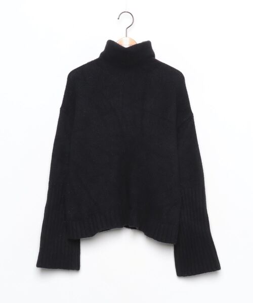 All saints タートルネックニット