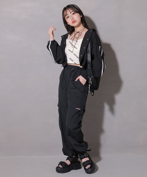 repipi armario（レピピ アルマリオ）の「サイドスリットリボンパンツ（その他パンツ・キッズ・ピンク/ホワイト/ブラック・LARGE/MEDIUM/SMALL）」の19枚目の写真