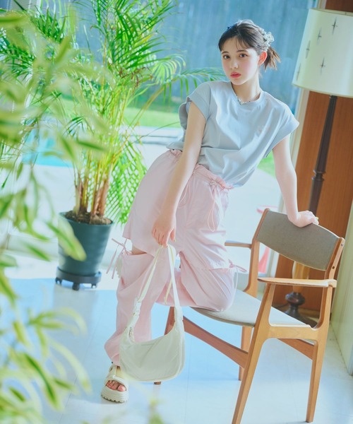 repipi armario（レピピ アルマリオ）の「サイドスリットリボンパンツ（その他パンツ・キッズ・ピンク/ホワイト/ブラック・LARGE/MEDIUM/SMALL）」の20枚目の写真