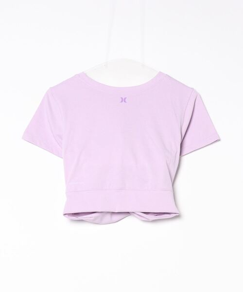 Hurley （ハーレー）の「Hurley/ハーレー 水陸両用ショート丈カップ付きTシャツ ブラトップ  WSB2421007（Tシャツ/カットソー・レディース・ホワイト/イエロー/パープル/ブラック/ダークグリーン・M/S）」の11枚目の写真