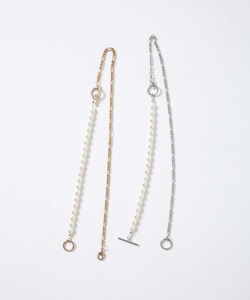 FACTOTUM（ファクトタム）の「【FACTOTUM】2WAYパールネックレス（ネックレス・メンズ・ゴールド/シルバー・FREE）」の9枚目の写真