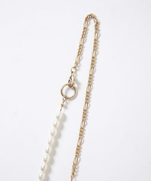 FACTOTUM（ファクトタム）の「【FACTOTUM】2WAYパールネックレス（ネックレス・メンズ・ゴールド/シルバー・FREE）」の3枚目の写真