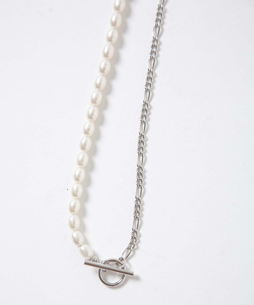 FACTOTUM（ファクトタム）の「【FACTOTUM】2WAYパールネックレス（ネックレス・メンズ・ゴールド/シルバー・FREE）」の6枚目の写真