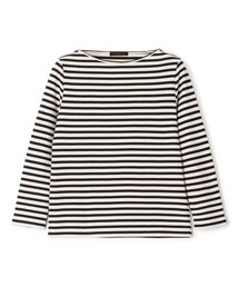 TOMORROWLAND collection | コットンフライスボーダー ボートネックプルオーバー(Tシャツ/カットソー)