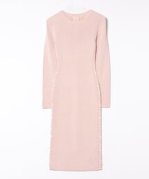 MICHAEL KORS | メタリック MKテープ LS ドレス(ワンピース)
