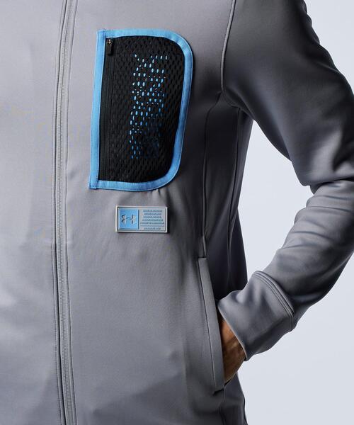 セール】UAアーマースプリングニット フルジップ フーディー