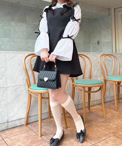 amerge. アメルジュ スウィートリボンボレロミニワンピース amerge. スウィートリボンボレロミニワンピース amerge. アメルジュ