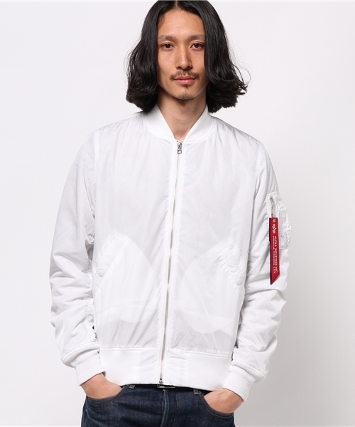 ABAHOUSE（アバハウス）の「【別注】ALPHA LIMONTA MA1（MA-1・メンズ・ブラック/ホワイト/インディゴブルー・1/2/3）」の17枚目の写真