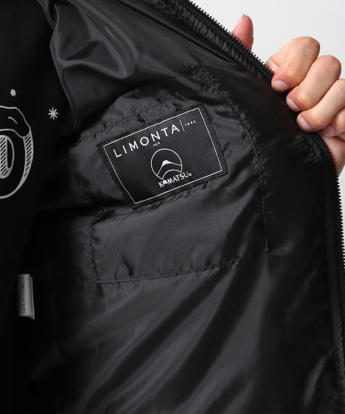 ABAHOUSE（アバハウス）の「【別注】ALPHA LIMONTA MA1（MA-1・メンズ・ブラック/ホワイト/インディゴブルー・1/2/3）」の14枚目の写真