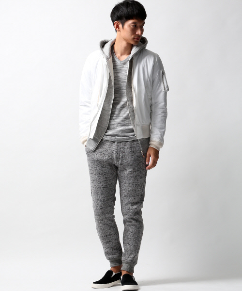 ABAHOUSE（アバハウス）の「【別注】ALPHA LIMONTA MA1（MA-1・メンズ・ブラック/ホワイト/インディゴブルー・1/2/3）」の15枚目の写真